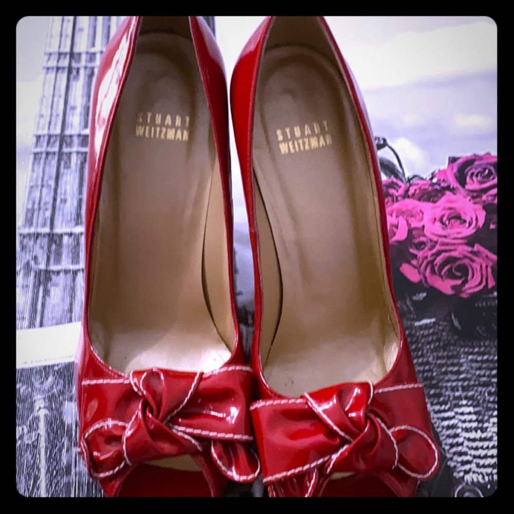 STUART WEUTZMAN RED size size 8.5